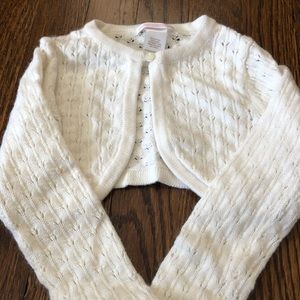 Janie and Jack Bolero Sweater